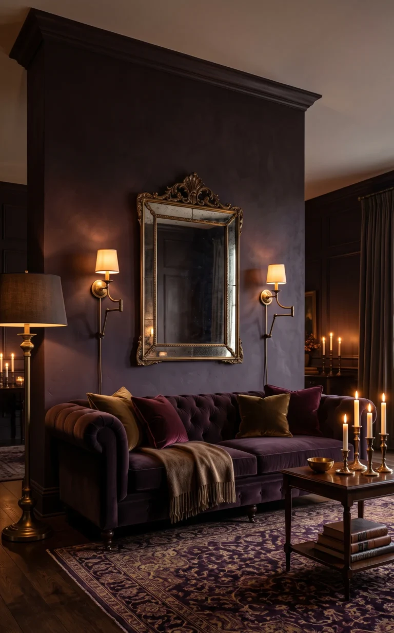 15 Plum Noir Living Room Ideas 2026 (Pinterest Trend)