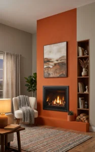 As a Fireplace Focal Wall
