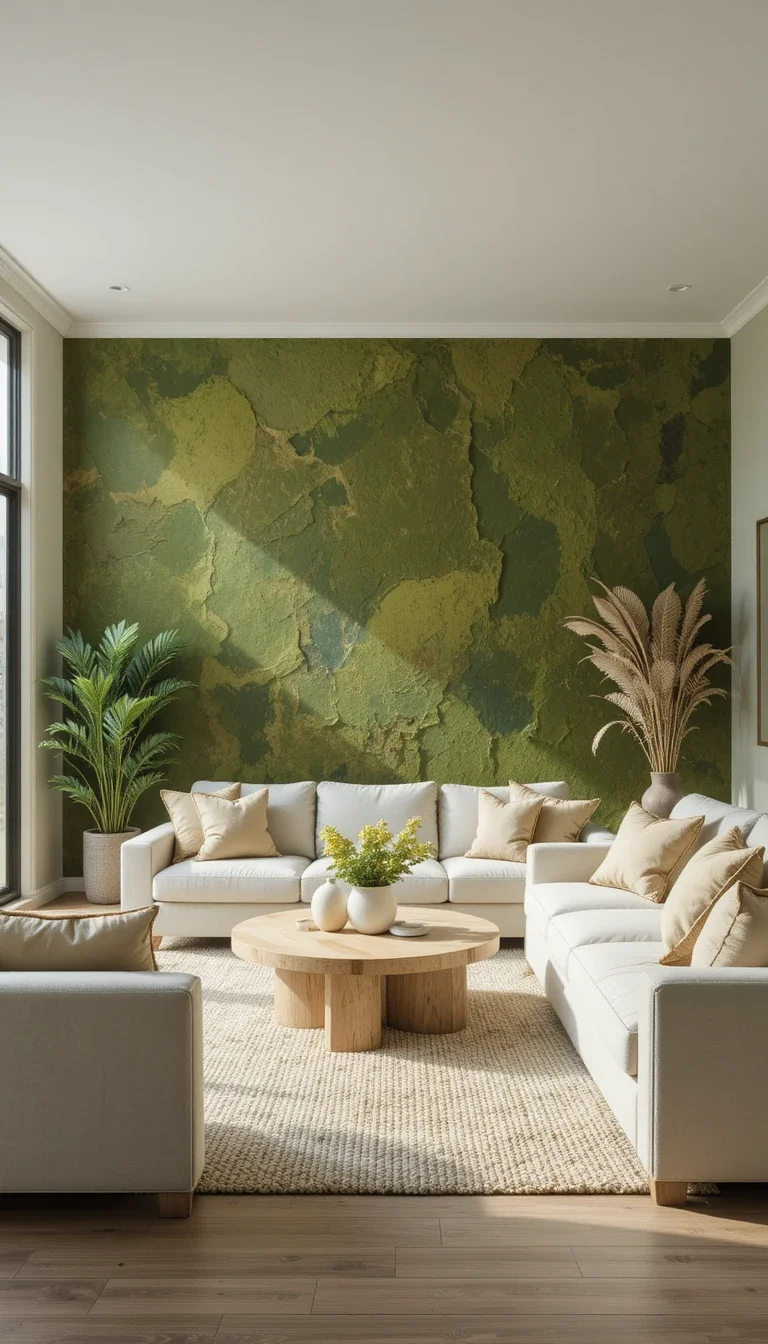 Moss and Warm White