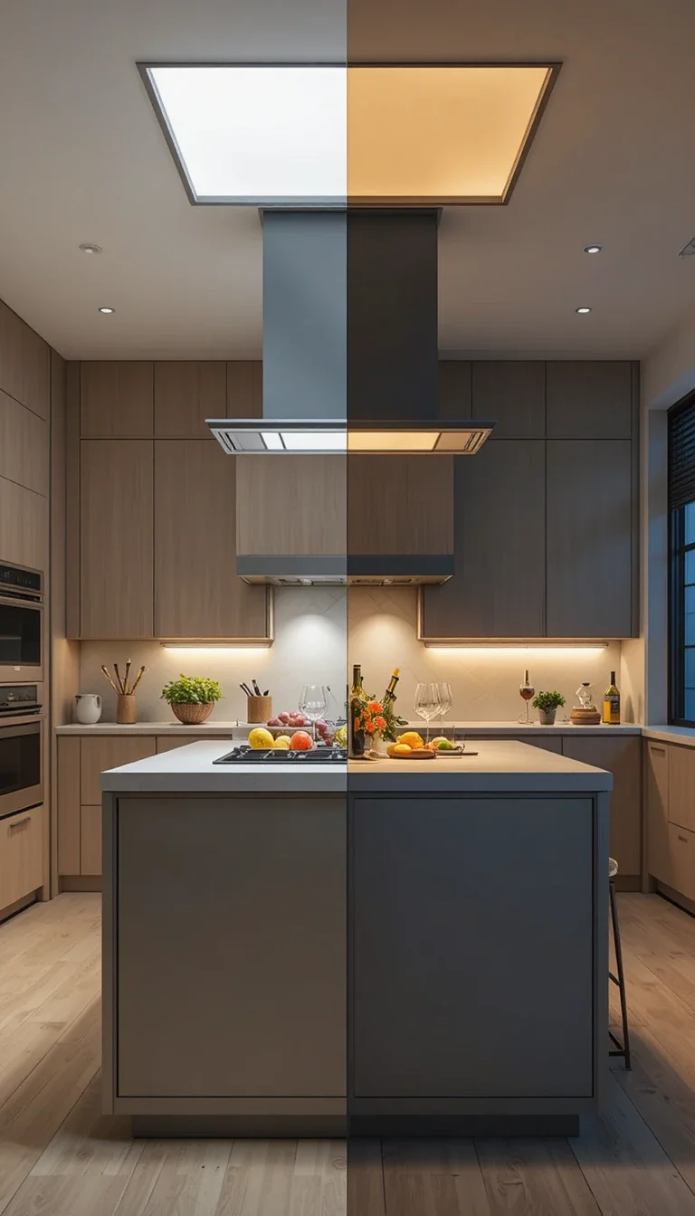 Dimmable Warm Tones for Evening Ambiance
