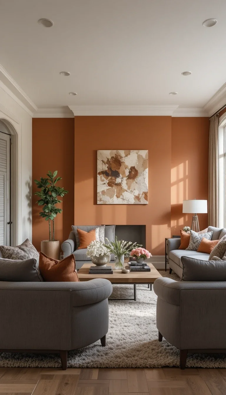 Cinnamon and Warm Gray