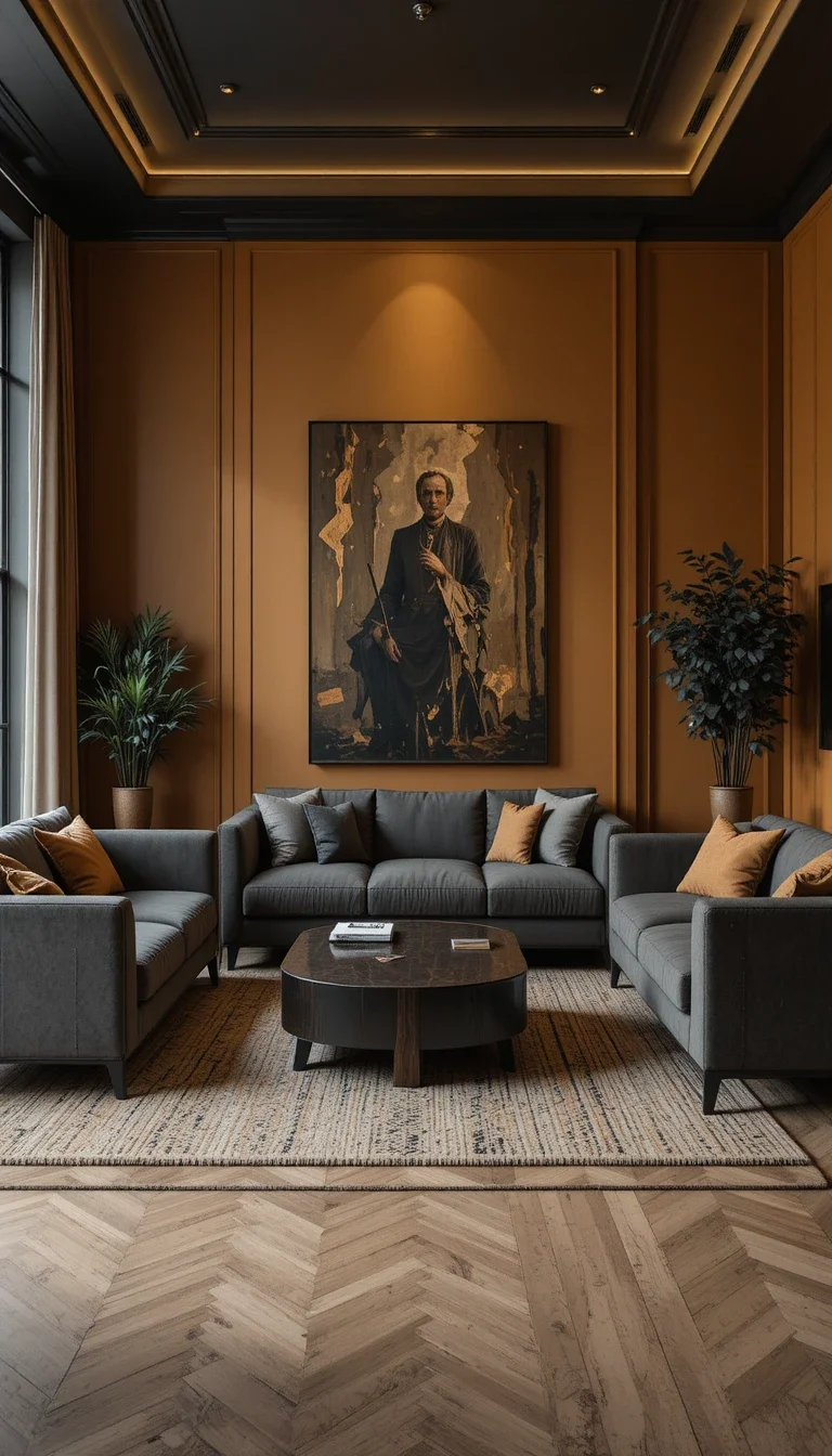 Ochre and Charcoal
