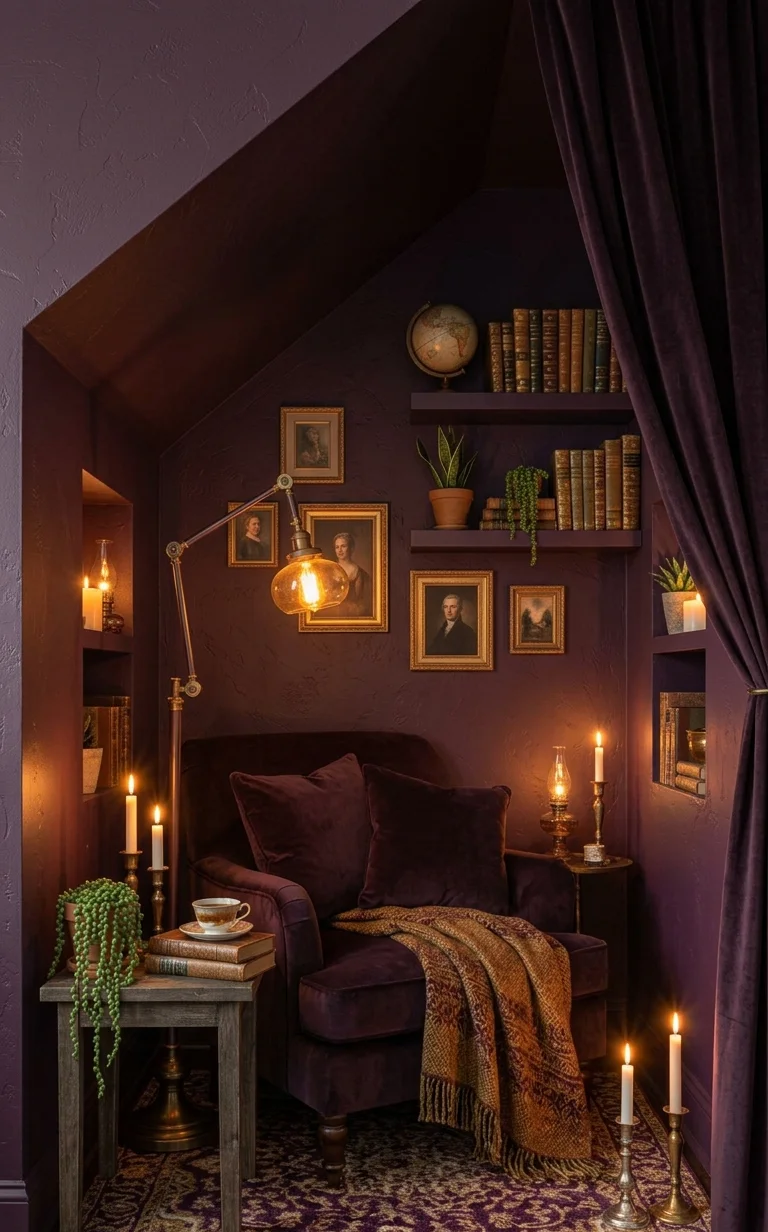 As a Color-Drenched Reading Nook