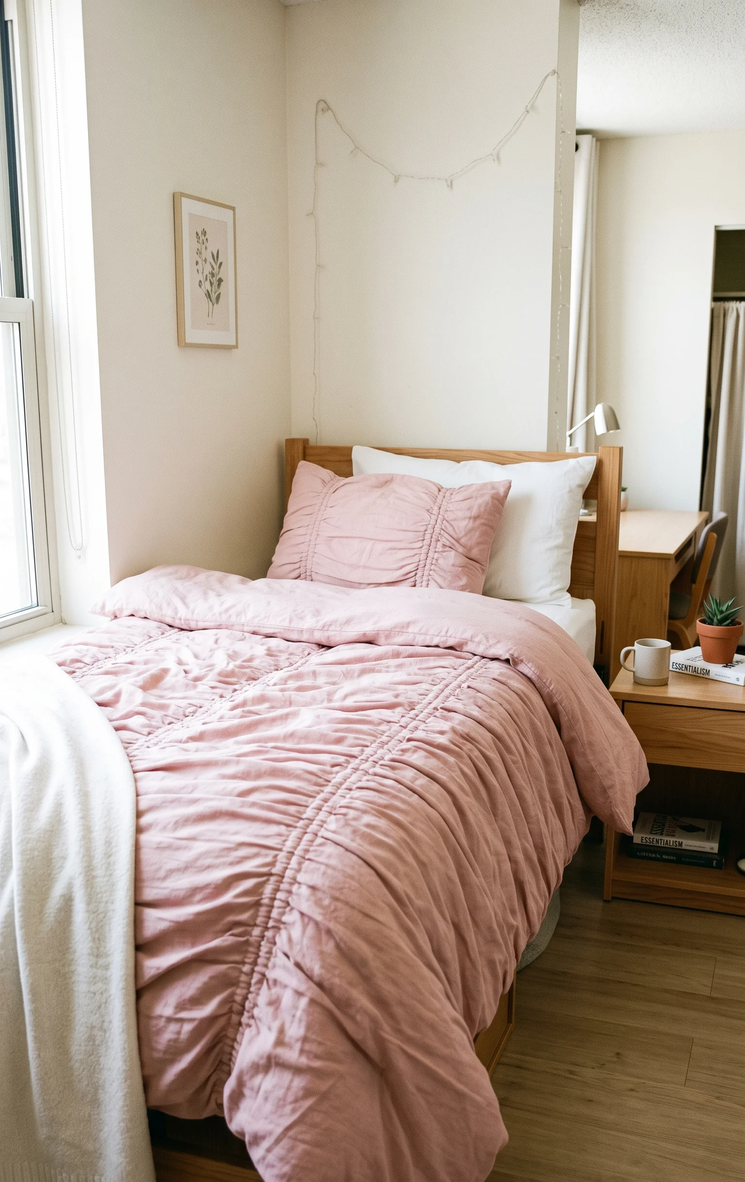 Cinched and Ruched Bedding