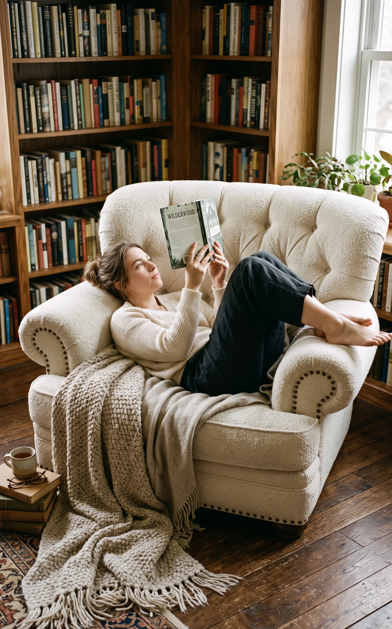 The Oversized Reading Chair