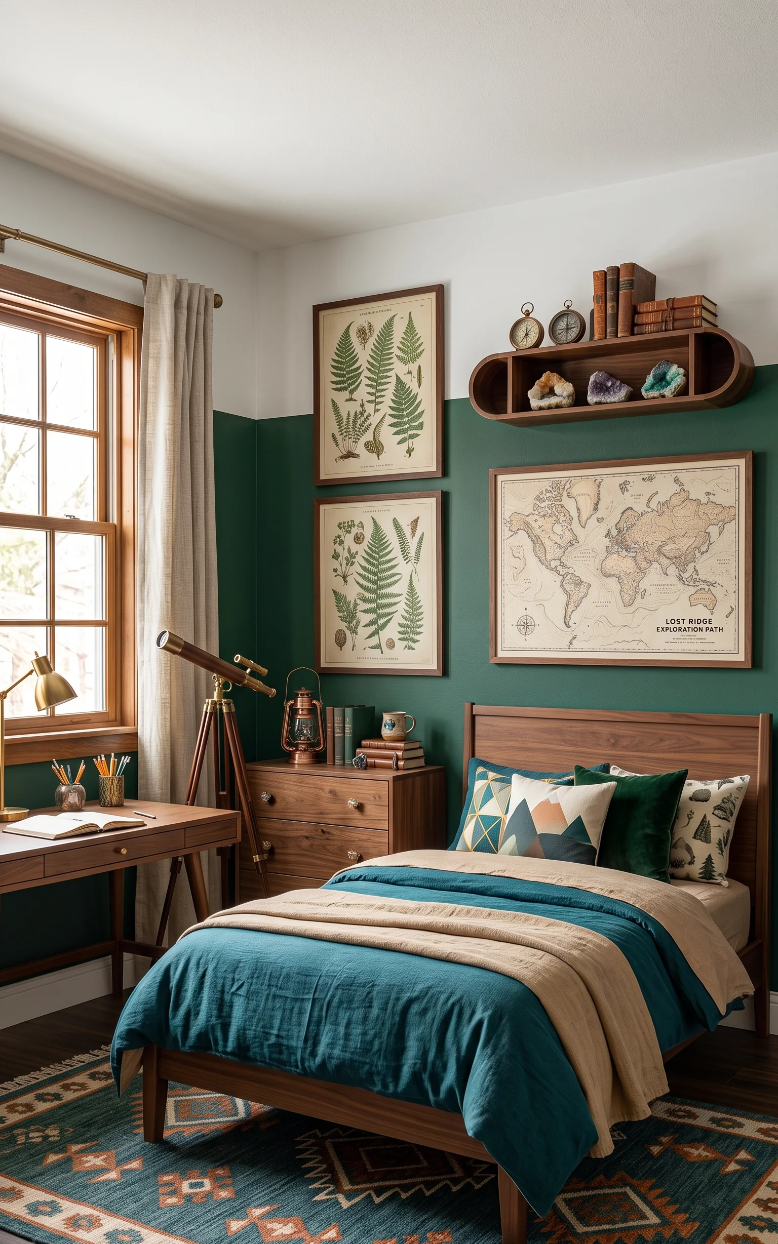 The Two-Tone Half Wall