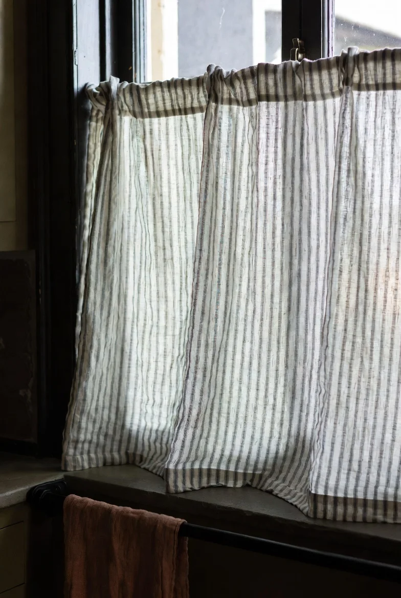 Soften It With Ticking and Linen