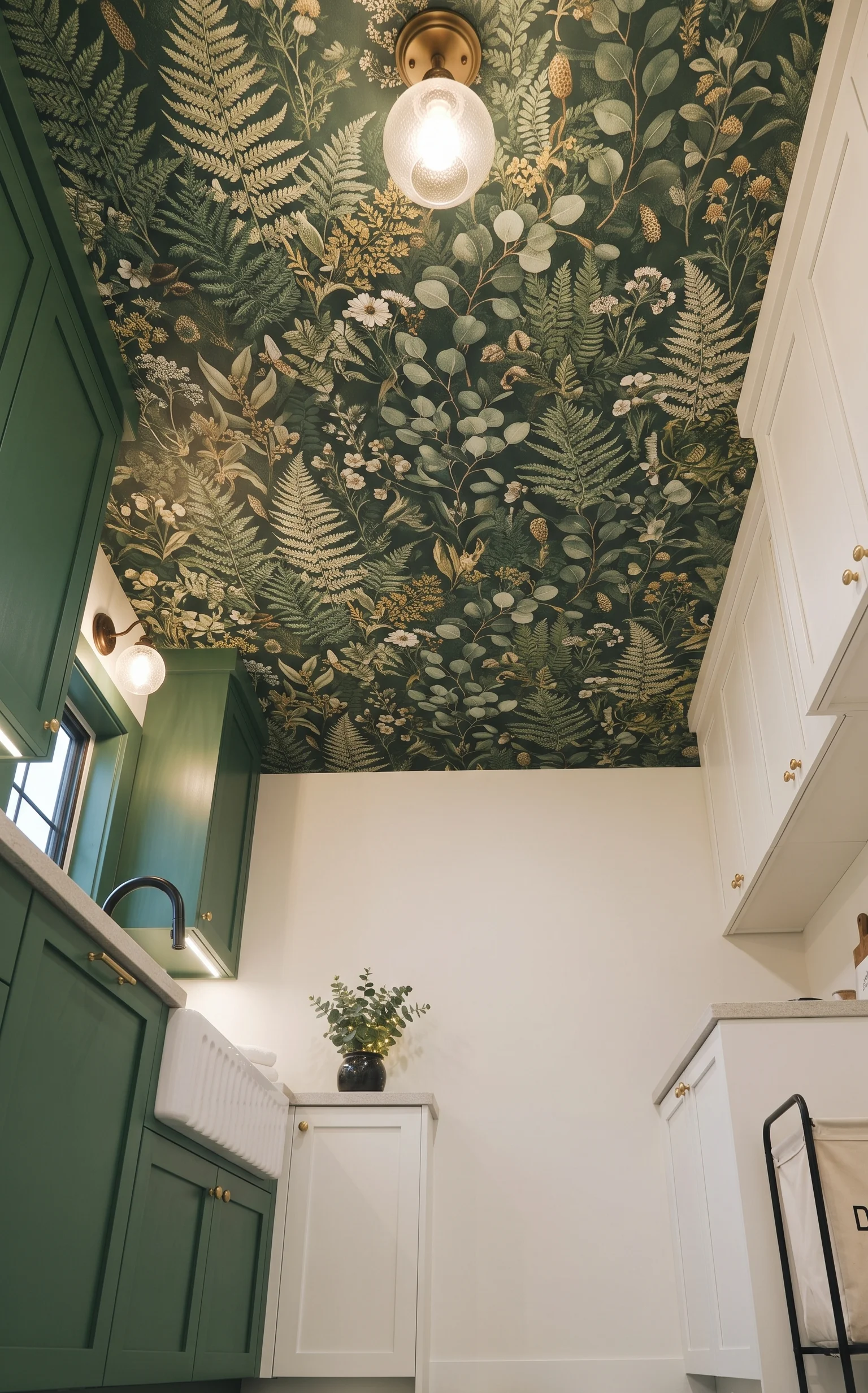 Wallpaper the Ceiling