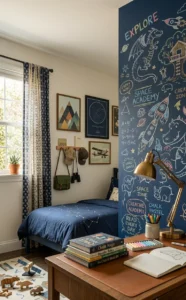 The Chalkboard Wall That Earns Its Keep