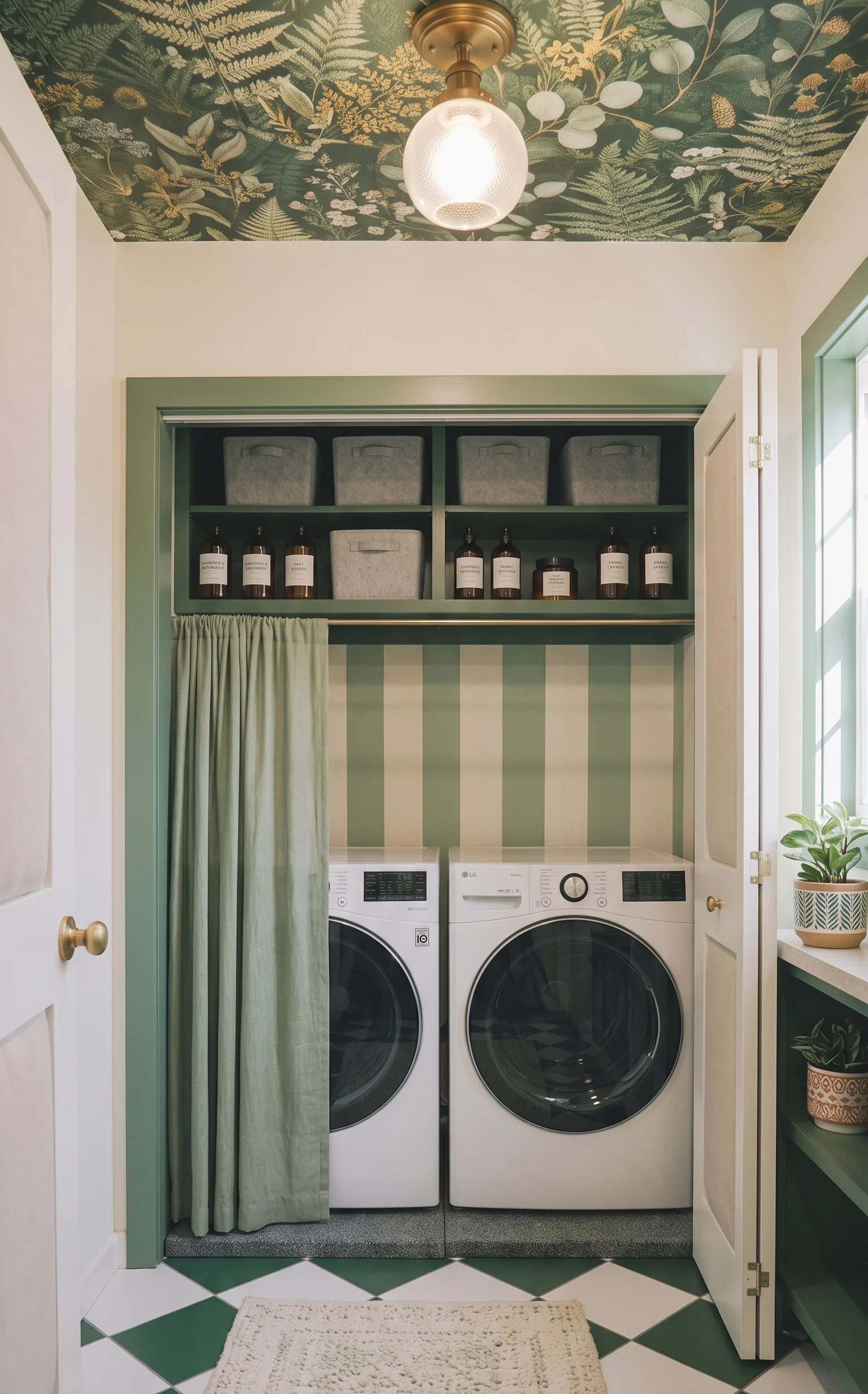 Turn a Closet Into a Laundry Nook