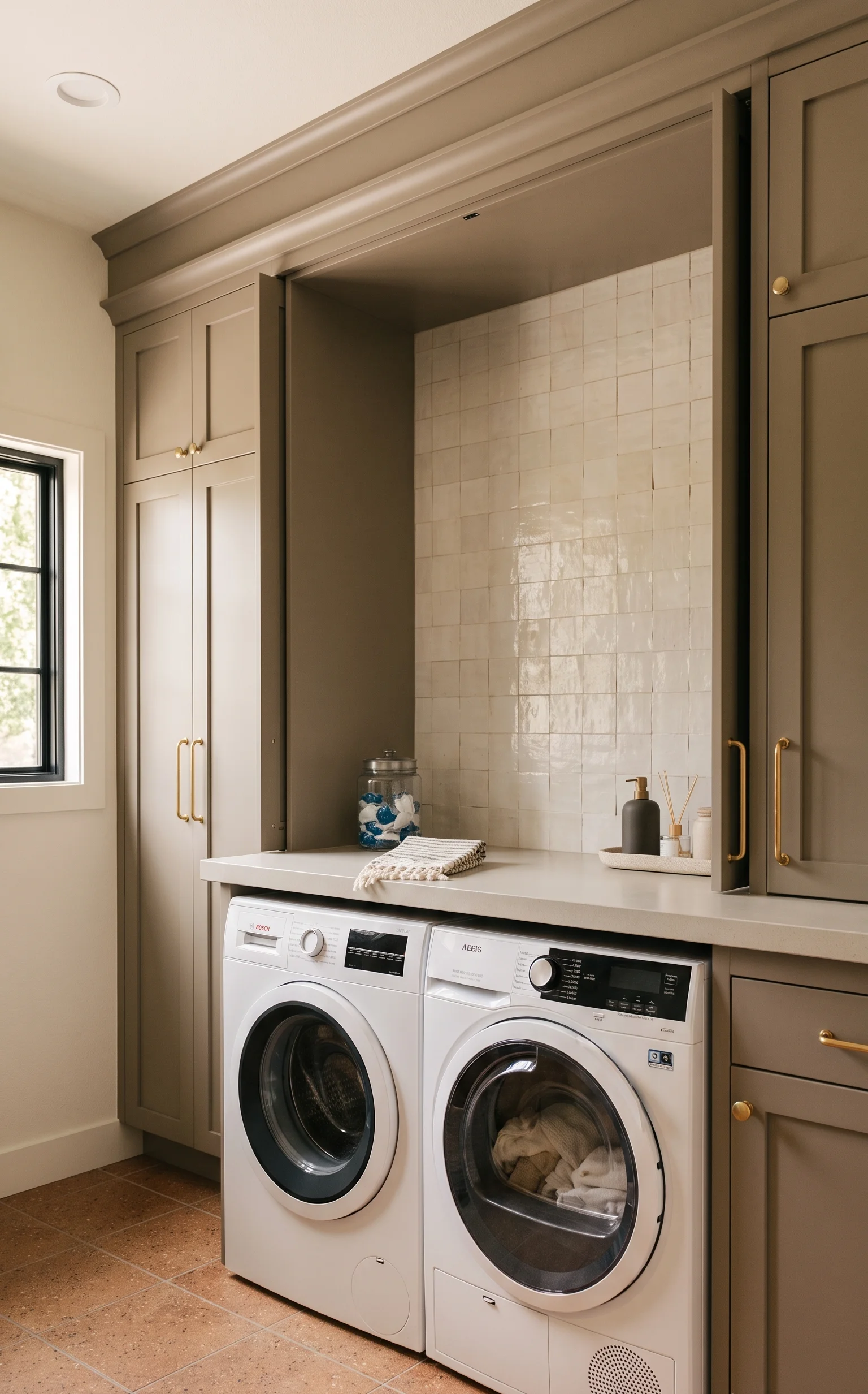 Try the Invisible Laundry Wall