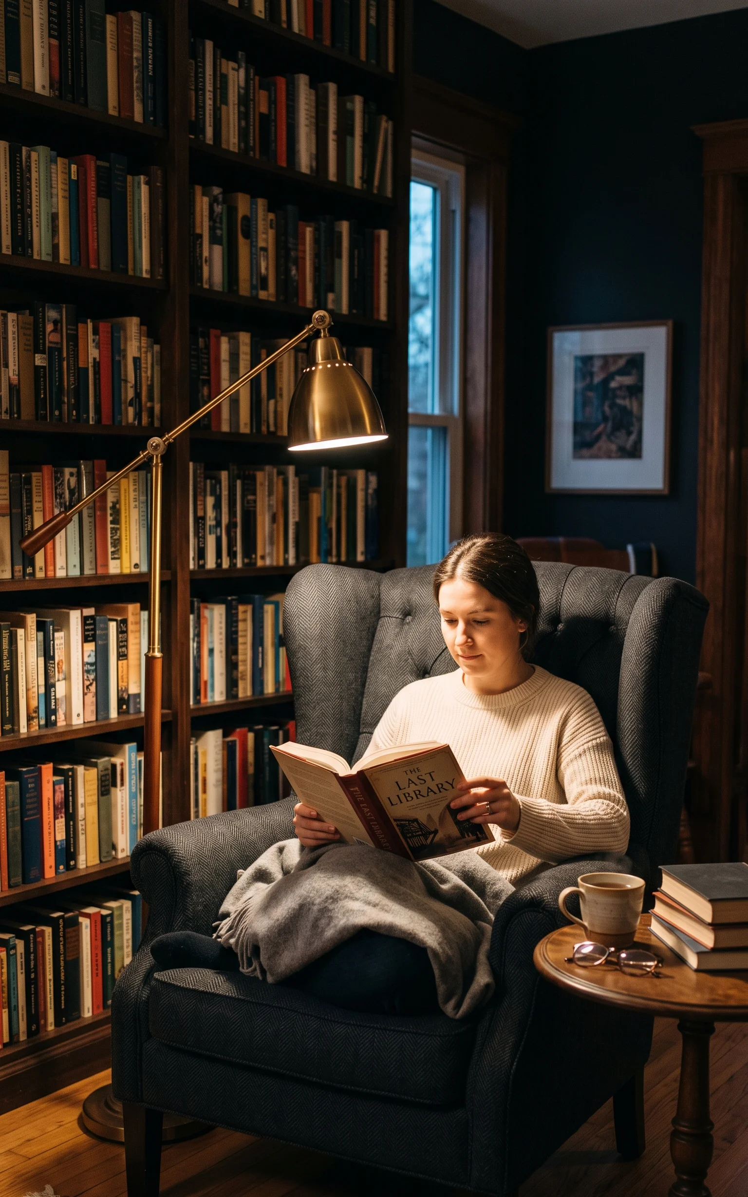 The Wingback Reading Chair