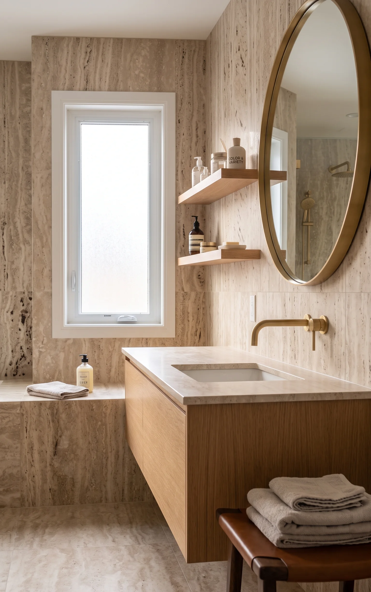 Ivory Travertine: The Most Versatile Starting Point