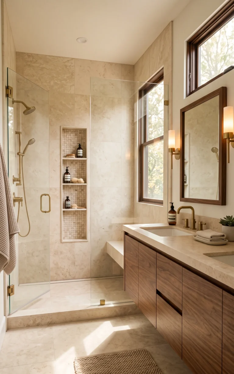 18 Travertine Bathroom Ideas 2026 (Natural Stone Guide)