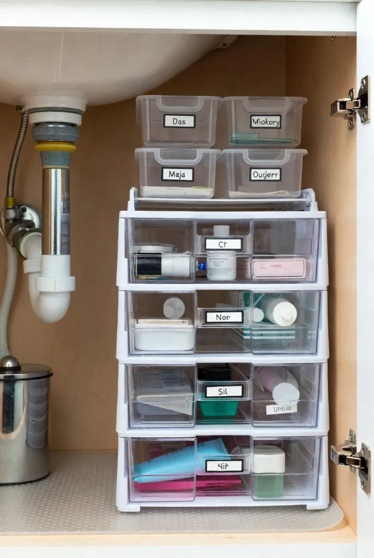 20 Under Bathroom Sink Organization Ideas (Tame the Cabinet of Chaos)