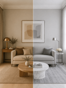 Greige vs Cool Grey